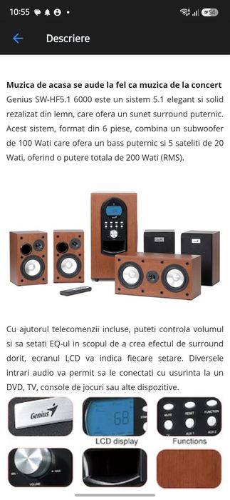 Sistem genius 5.1 SW-HF5.1 6000 1