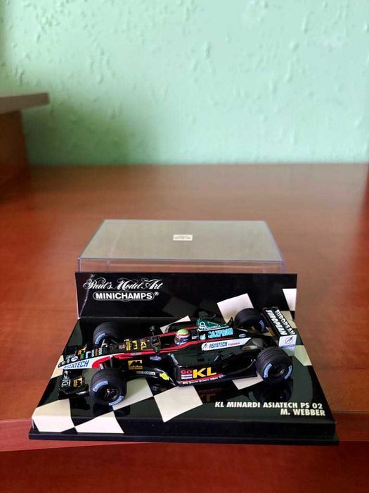 продавам редки модели формула 1 мащаб 1.43 на minichamps