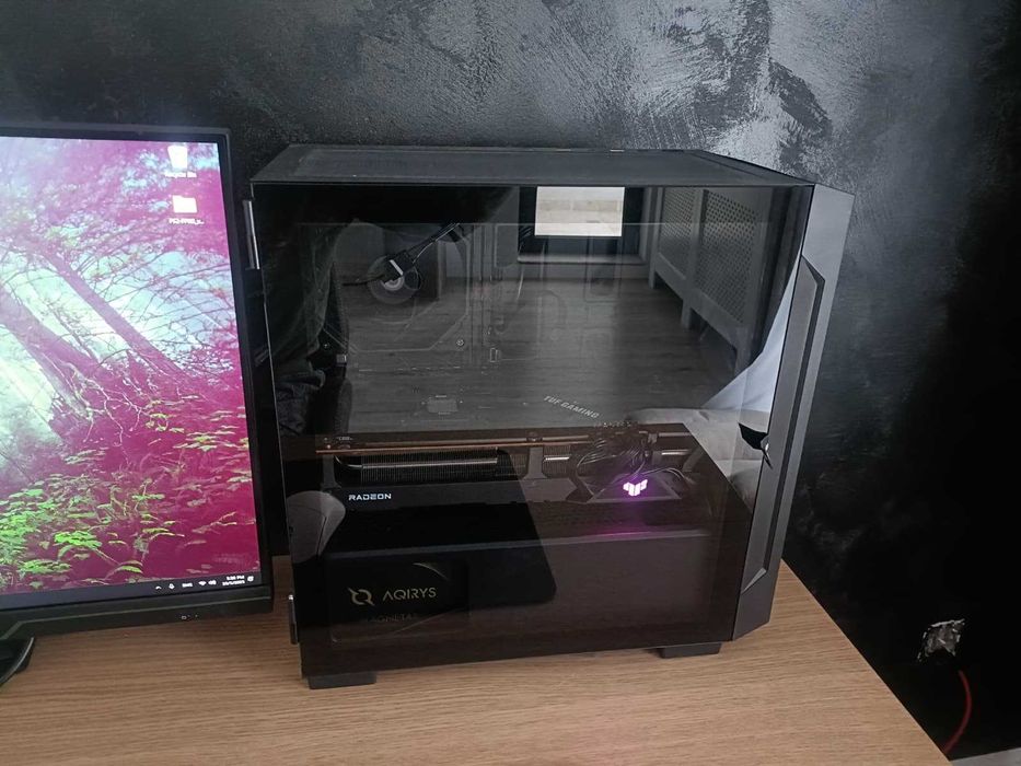 PC Gaming Asus Tuf 6800 XT AMD Ryzen 7600x Monitor Inclus