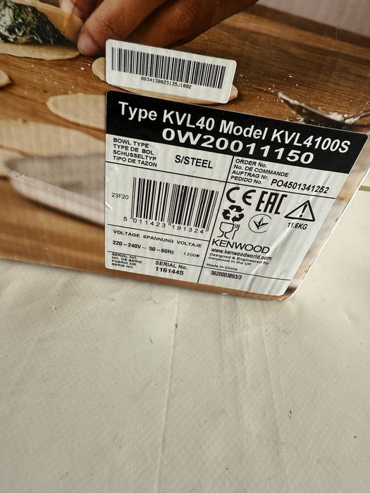 Кенвуд CHEF XL . Model KVL4