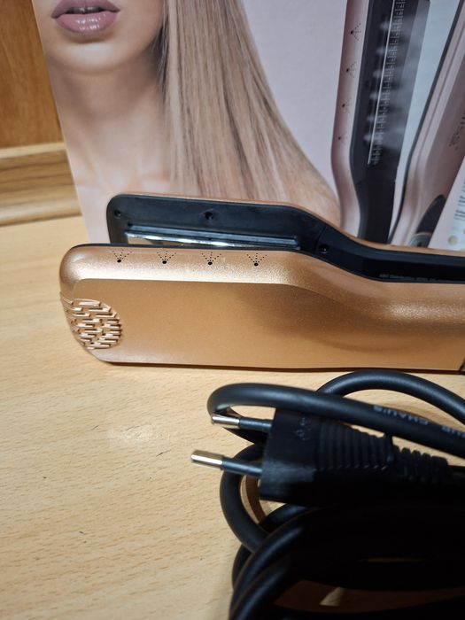 Преса за коса с пара на Demeliss