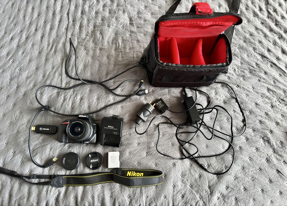 Nikon D3500 + CamLink 4k