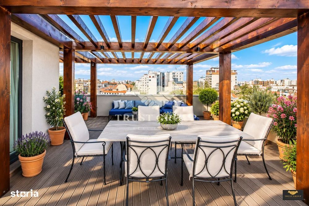 Penthouse deosebit 4 Camere Gradina Icoanei | Terasa | 2 locuri de par