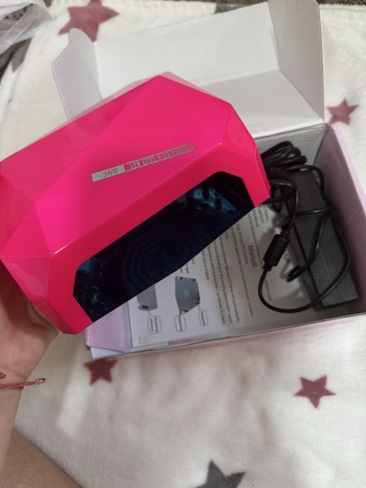 Lampă manichiură – Roz intens, nouă