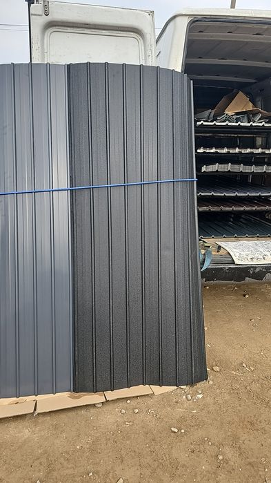 Vand tabla cutata zincata și color