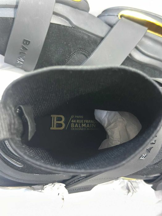 Pantofi Sport Balmain B-Bold high-top, Marimea 44 -A-