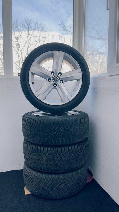 Set jante 17” Fontana VW Skoda Seat Audi (ANVELOPE BONUS) 3AA601025E