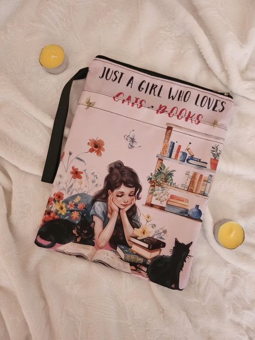 Калъф с цип за книга