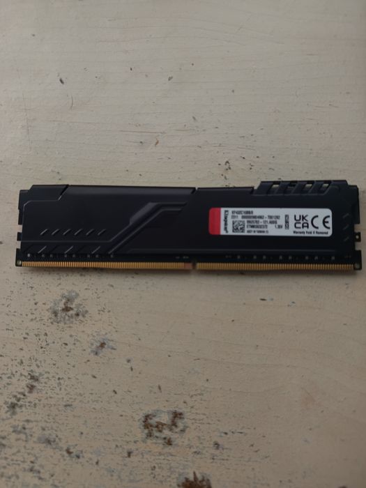 Продавам RAM памет Kingston FURY Beast DDR4 8GB 3200MHz – отлично състояние