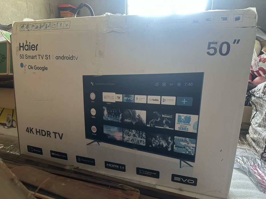 Телевизор Haier  50 4k HDR TV