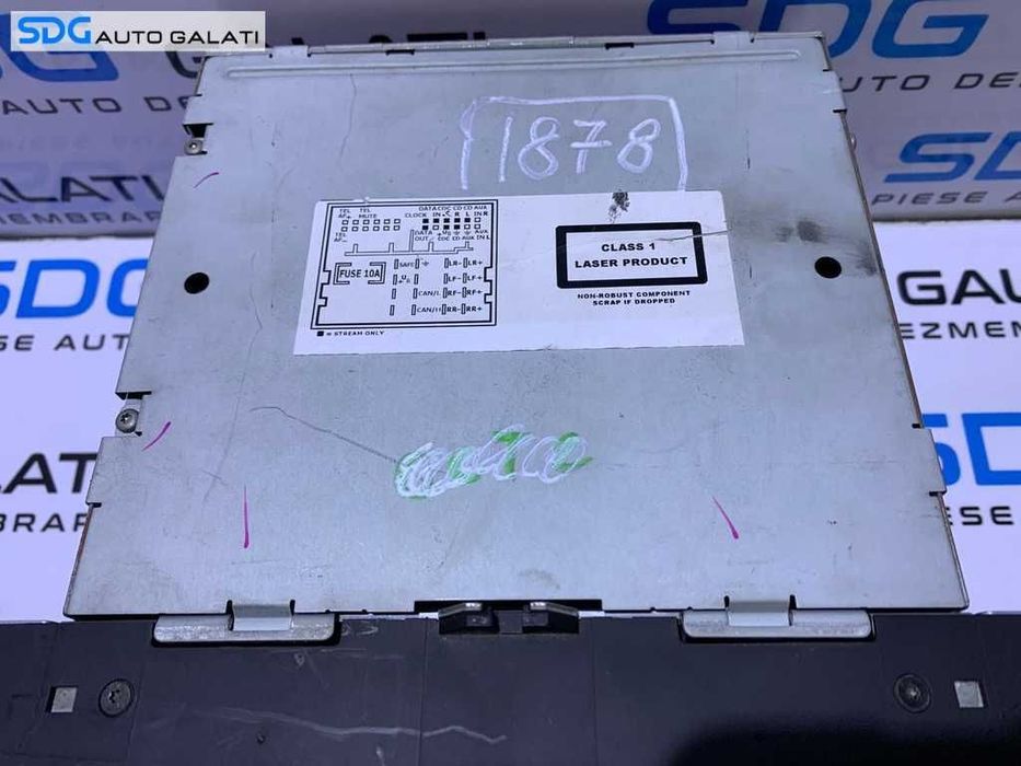Radio CD Player Stream MP3 SkodaAuto Skoda Octavia 2 2004 - 2013 Cod 1Z0035161C Fara Safe Code [S0119]