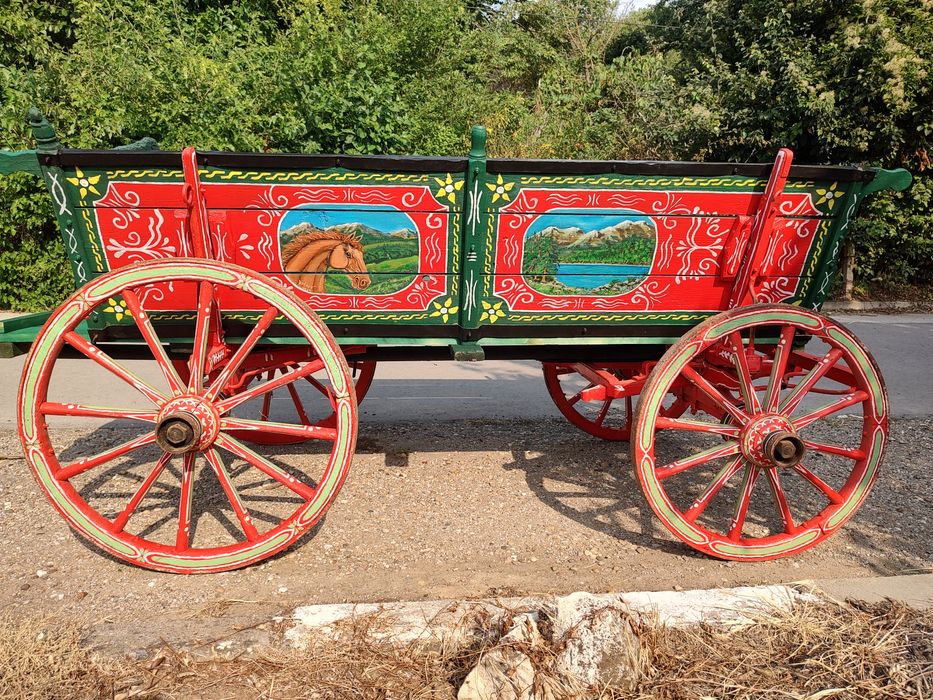 Рисувана конска каручка