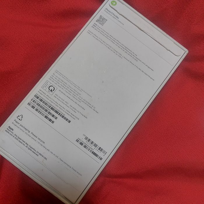 Айфон 17 про макс 256 гб