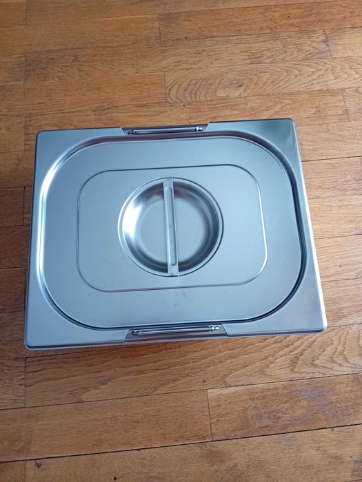 Касерола с капак инокс 30/25/10