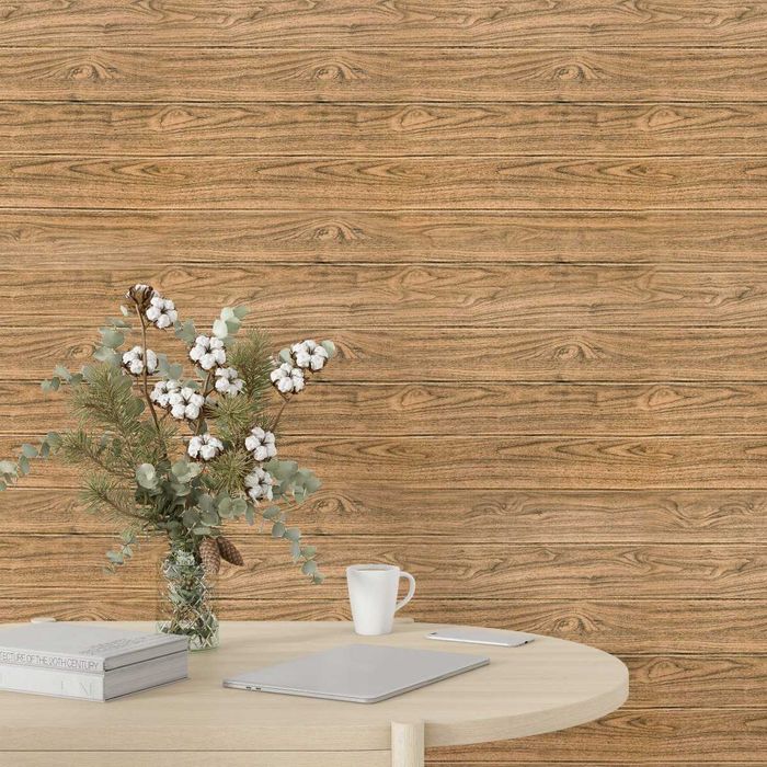 Самозалепващи тапети Ламперия цвят орех 3 D Тапети 3 D пана