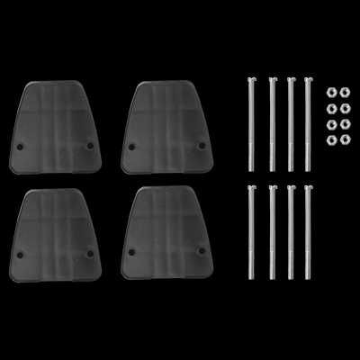 Подложки за повдигане багажник за СКИ и СНОУБОРД AURILIS MENABO