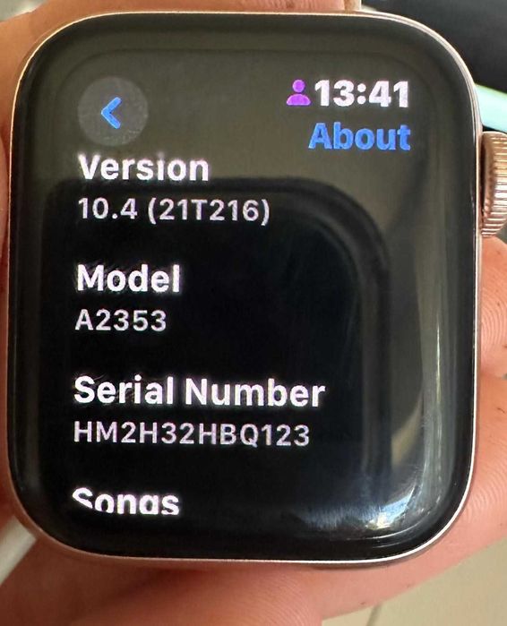 Apple Watch SE 2020 /Battery Health 96%/ 40mm ROSE GOLD