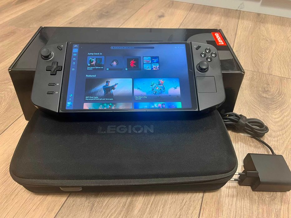 Lenovo Legion Go Z1 Extreme 512GB, impecabilă, cutie + husă oficială