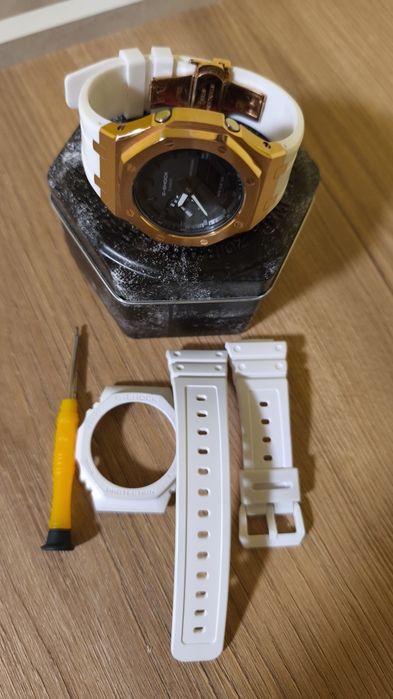 Casio G-Shock GA2100 mod Casioak Gold