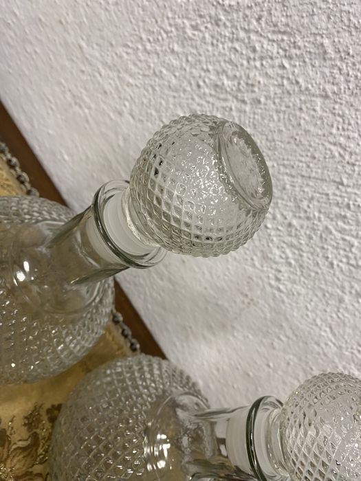 Кристални гарафи Kitchen Goods Великобритания 1950 гарафа