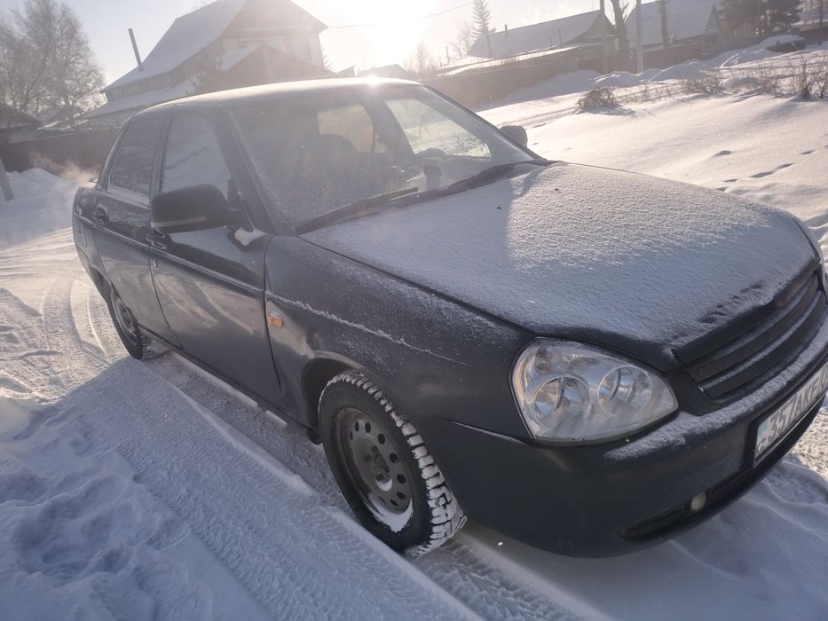 Приора 2008 год, на полном ходу.