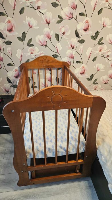 Манеж деревянный детский