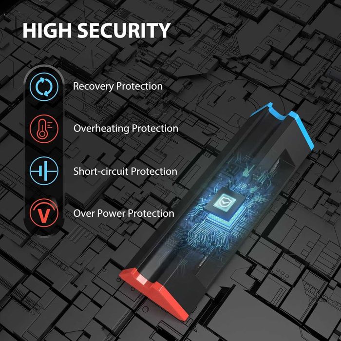 Преносимо зарядно устройство, съвместимо с Nintendo Switch