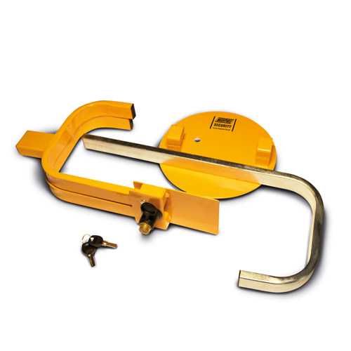 Antifurt blocator clema 8-10 inch roata platforma auto rulota remorca