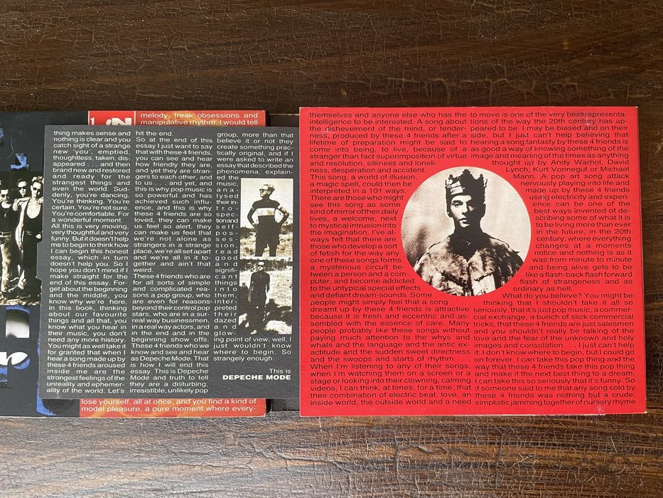 Depeche Mode live CD from Violation tour