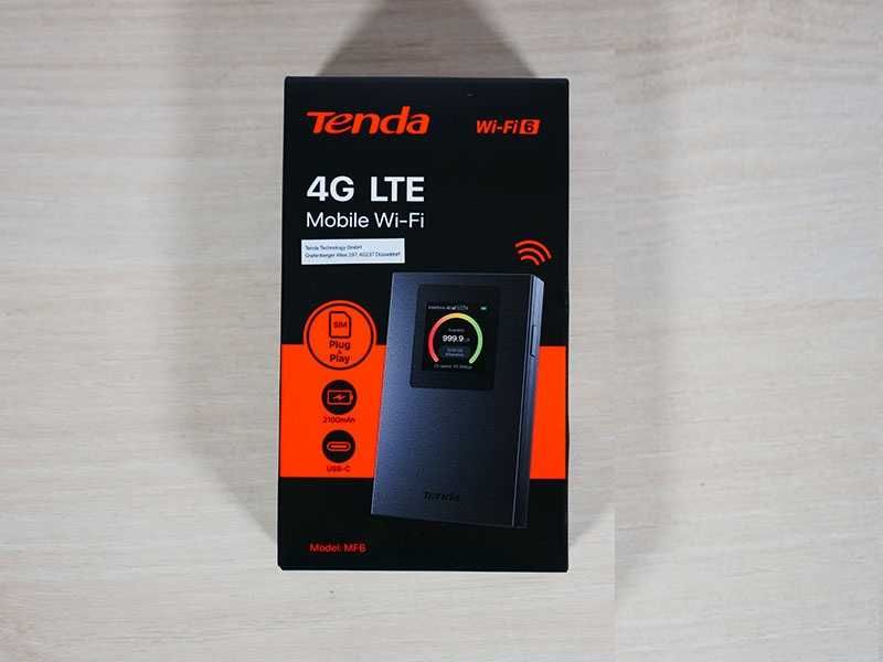 Router Wireless TENDA Portabil 4G -Wi-Fi 6 Nou! Sigilat