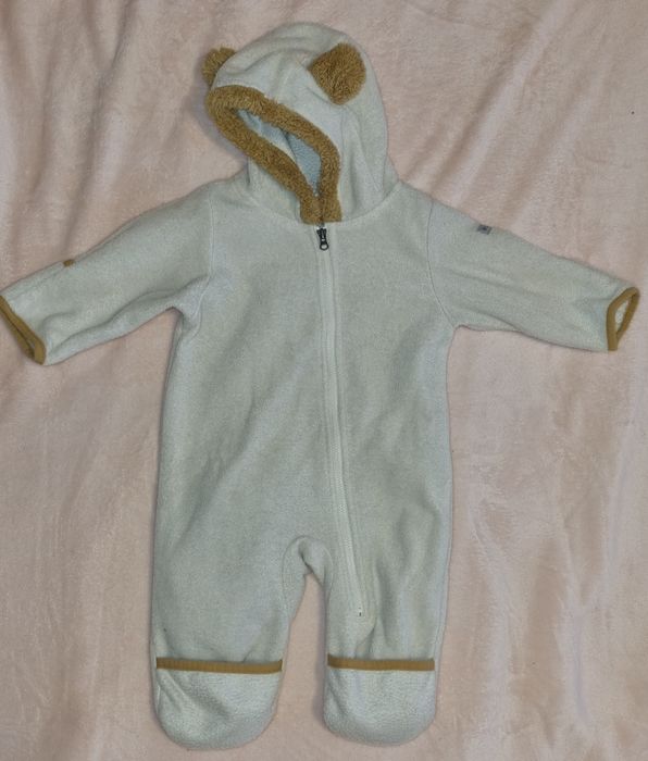 Combinezon fleece Columbia, 3-6 luni