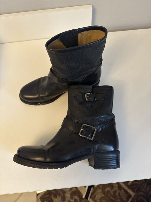 Сапожки натуральная кожа