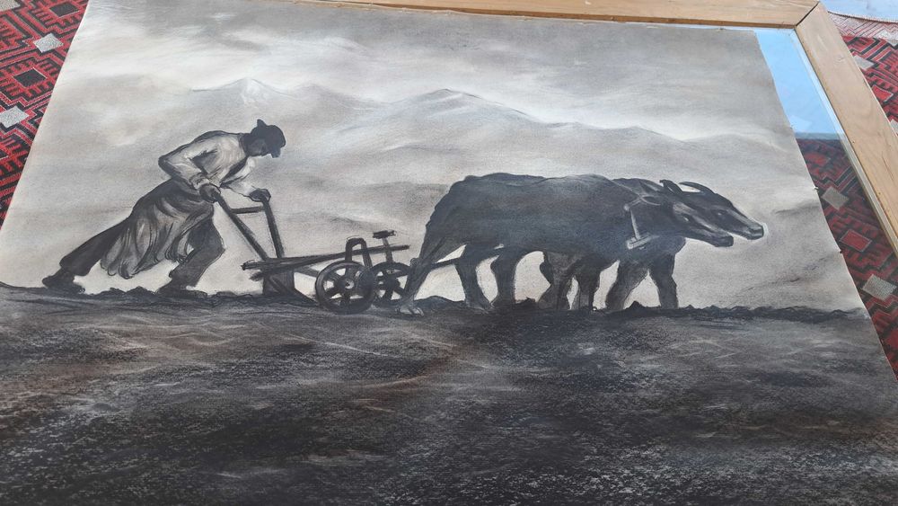 Vind  tablou  in  carbune