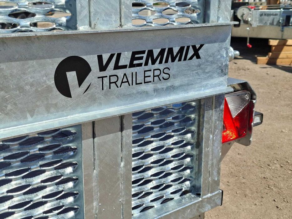 НОВО ремарке за строителна техника Vlemmix MT480 3500kg (3x1800kg)