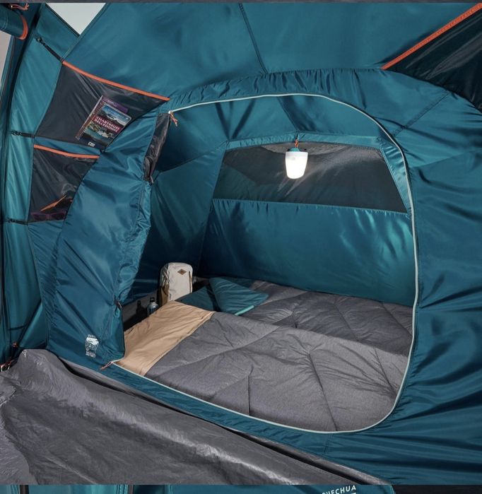 Cortul de camping 4 locuri, doua camere, Aprenaz 4.2