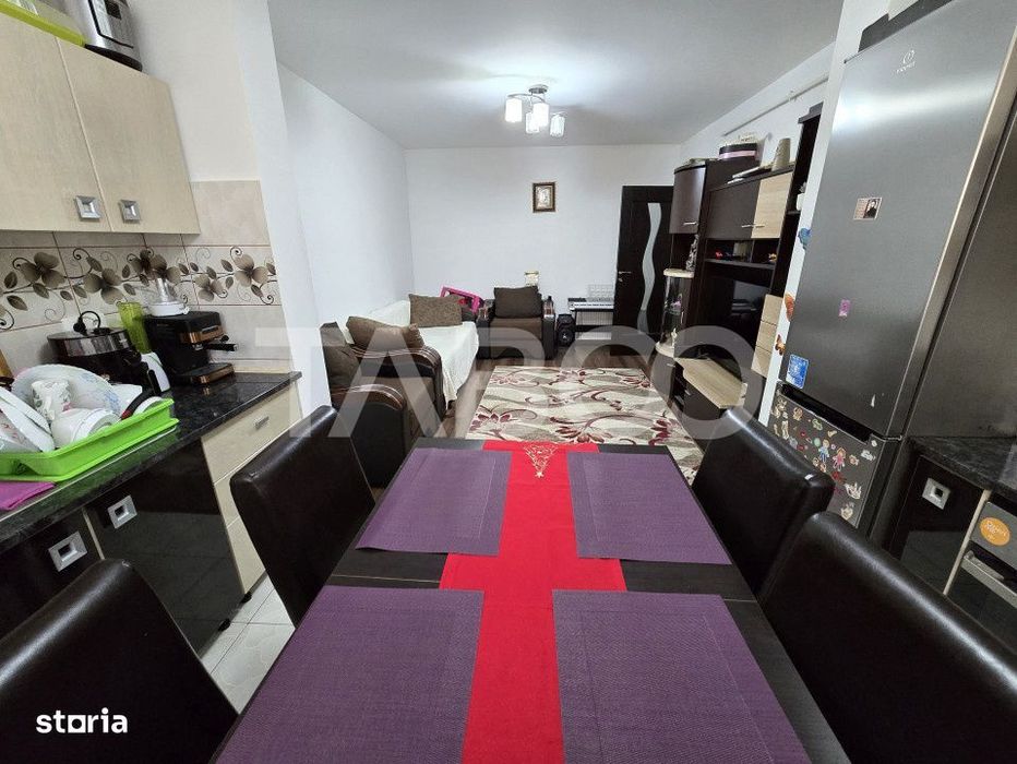 Apartament decomandat 3 camere 2 bai balcon etaj 1 Arhitectilor Sibiu