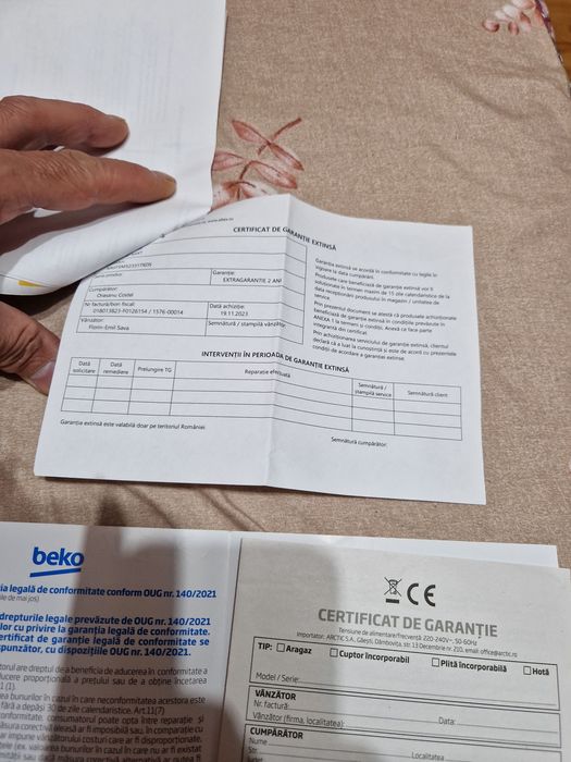Aragaz Beko pret 800