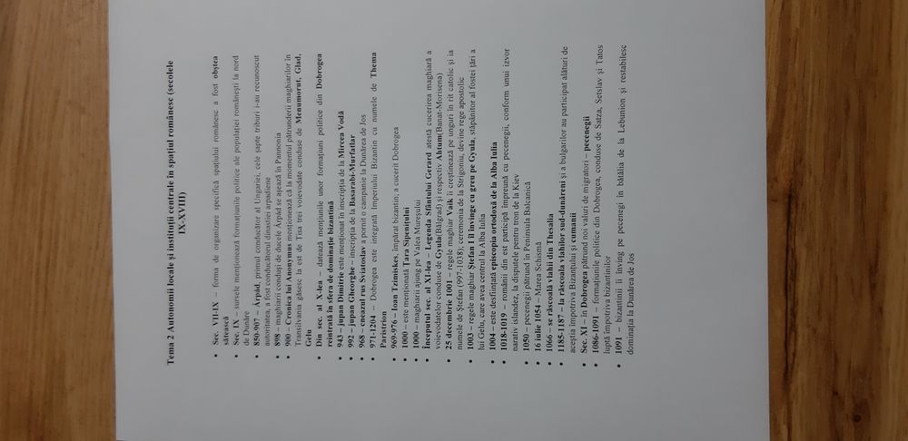 Repere Cronologice Istorie pentru Academia de Politie