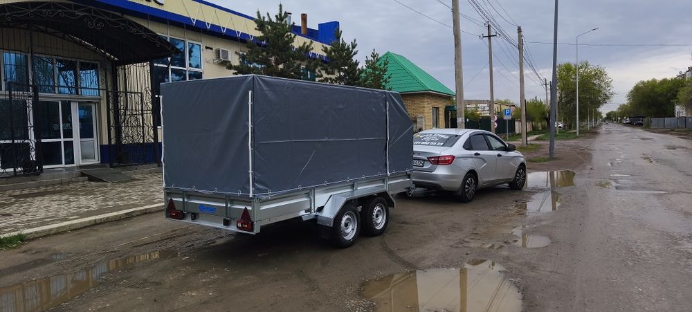 Прицеп для легкового автомобиля двухосный