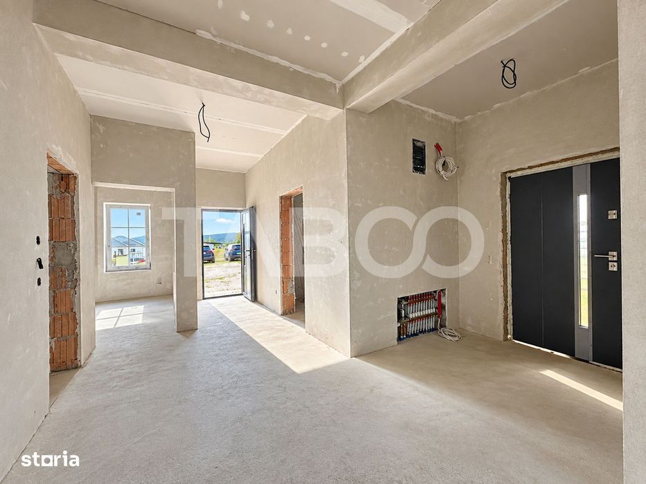 Casa individuala pe un singur nivel de vanzare Selimbar -fara mobilier