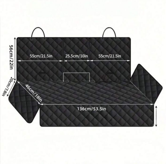 Husa scaune auto protectie si transport animale