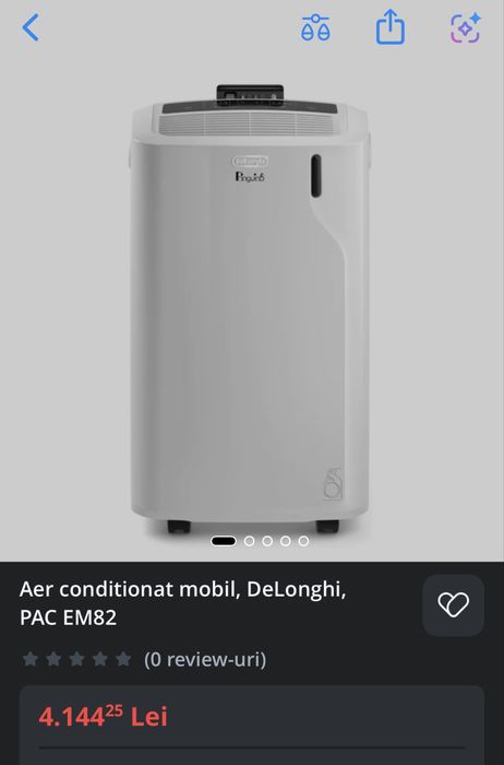 Aer conditionat mobil DeLonghi
