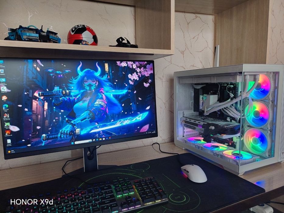 ПРЕМИАЛЬНЫЙ БЕЛЫЙ GAMING PC Ryzen 7 7800X3D | RX 7700 XT 12GB | X670 A