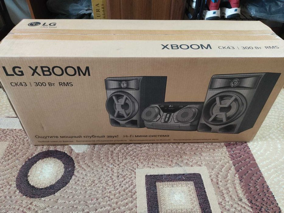 Музыкальный центр LG XBOOM CK43