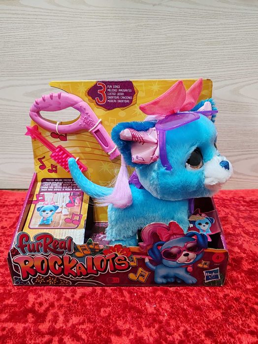 Интерактивная мягкая игрушка FurReal Friends Рокалот щенок Hasbro