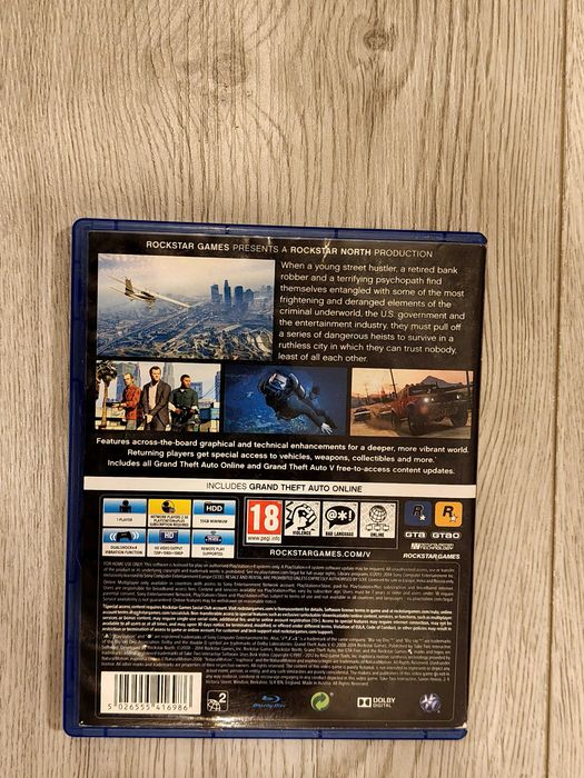 Игра GTA-V PS4/5 използвана