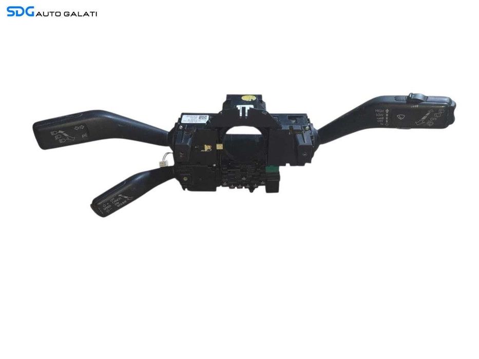 Ansamblu Maneta Manete Tempomat Pilot Automat Semnalizare Stergator Faza Lunga Scurta Volkswagen Passat B7 2010 - 2015 Cod 3C9953513S 3C9953507BA [N2333]