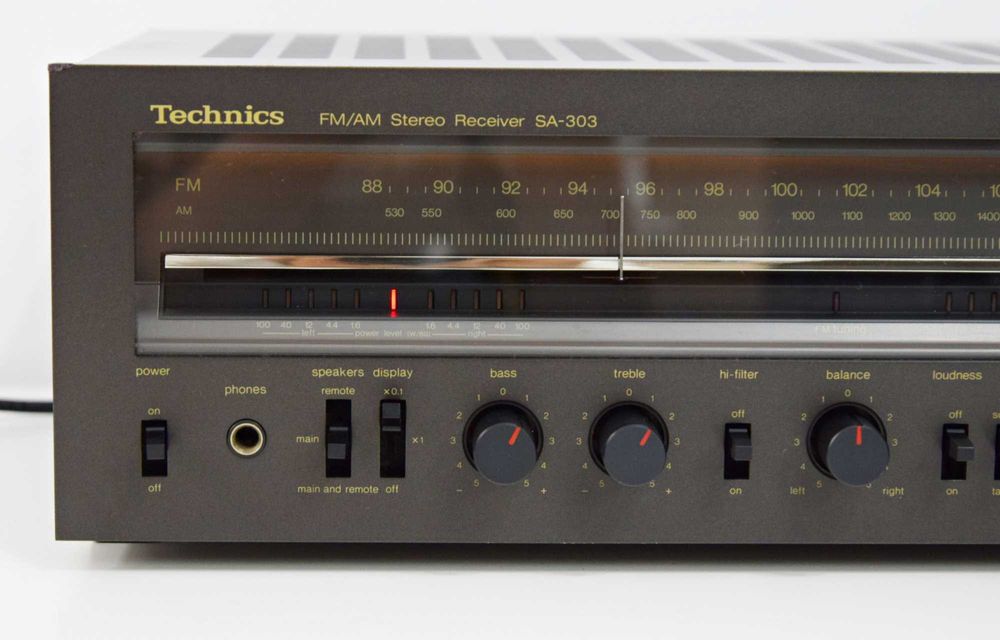 Amplituner Technics SA-303, amplificator