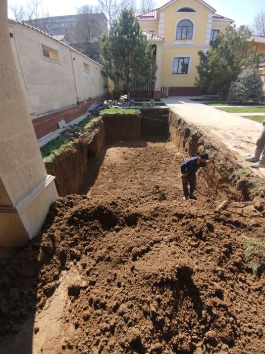 Услуги мини экскаватора погрузчика