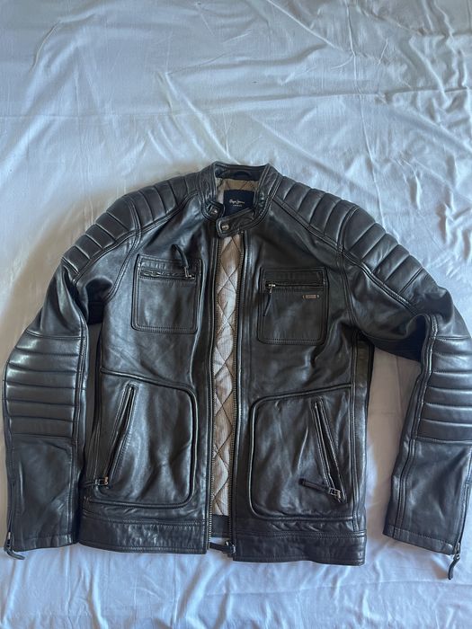 Geaca de piele Pepe Jeans